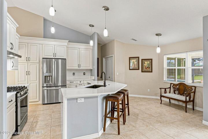 Vaulted ceilings