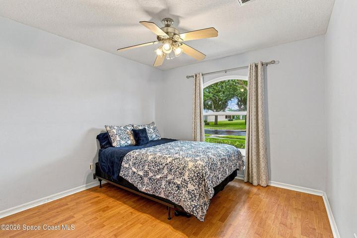 Bedroom #2 laminate flooring