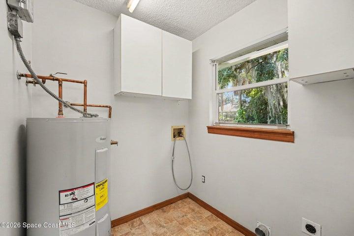 indoor laundry room