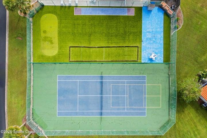 Tennis, Pickleball, Putting Green, Bocce Ball