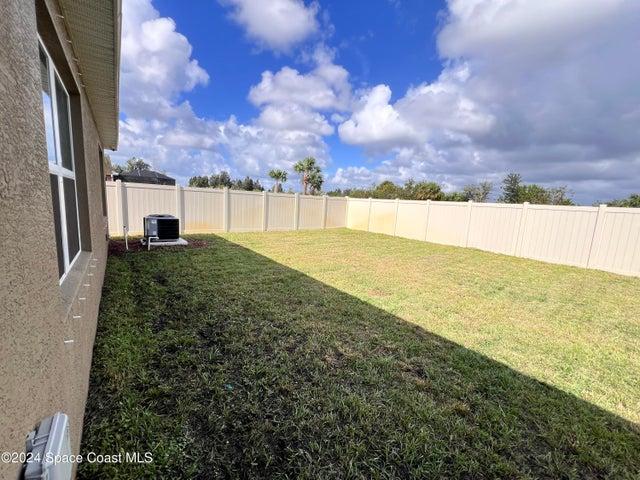 Fenced Backyard