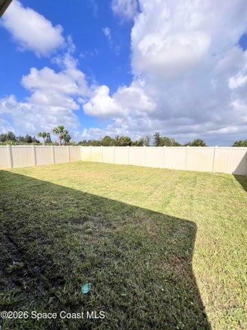 Fenced Backyard