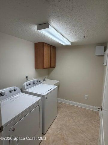 In unit laundry room