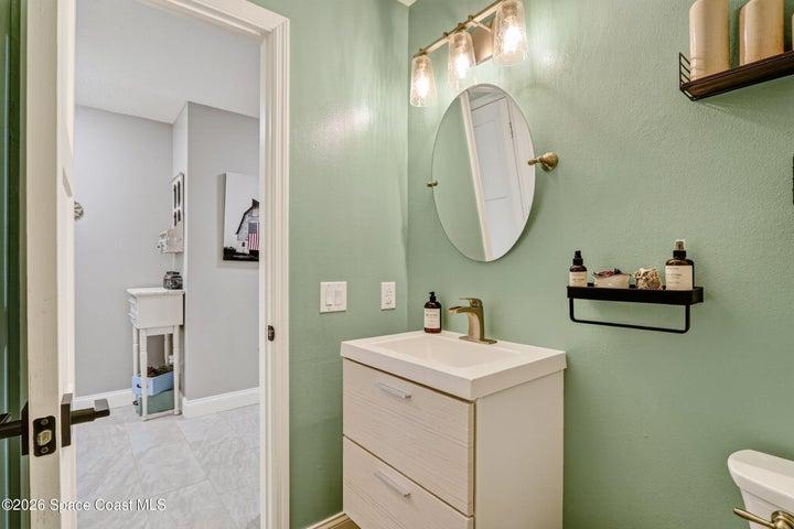 First Floor Half Bath