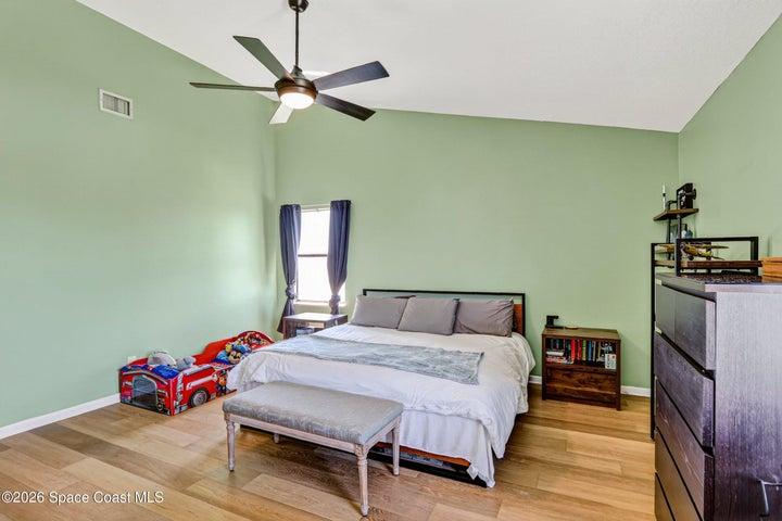Spacious Primary Bedroom