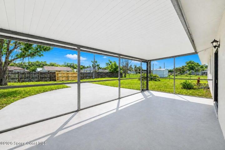 Backyard with Plenty of Room for Gardening, a Pool, or Expanding