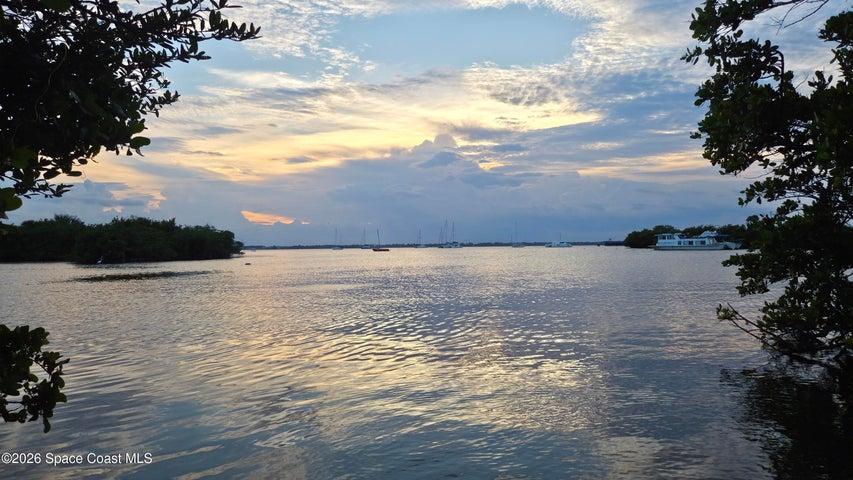 Sunset on Banana River