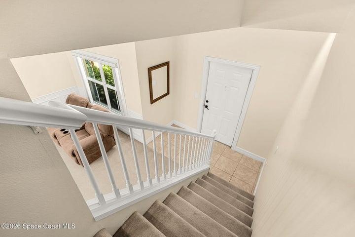 Welcoming entryway.