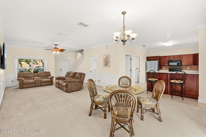 Open Floor Plan for easy entertaining.