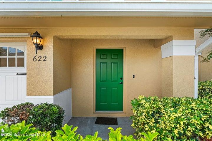 Inviting entrance.