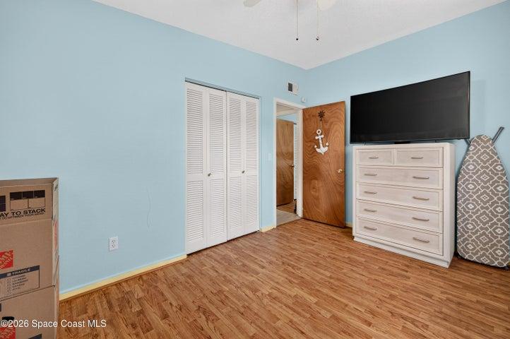 Bdrm 2 - View Towards Entry & Closet