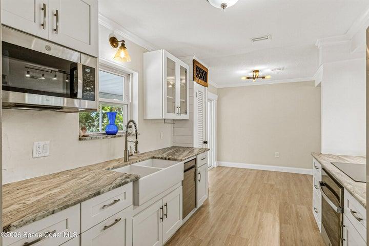 Kitchen to Dining