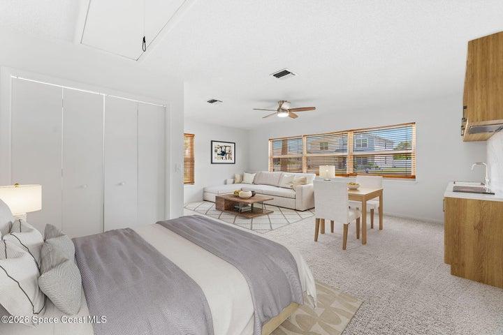 AI generated staging