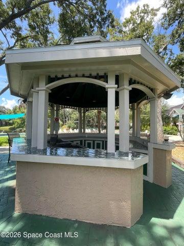 Covered Grilling Station