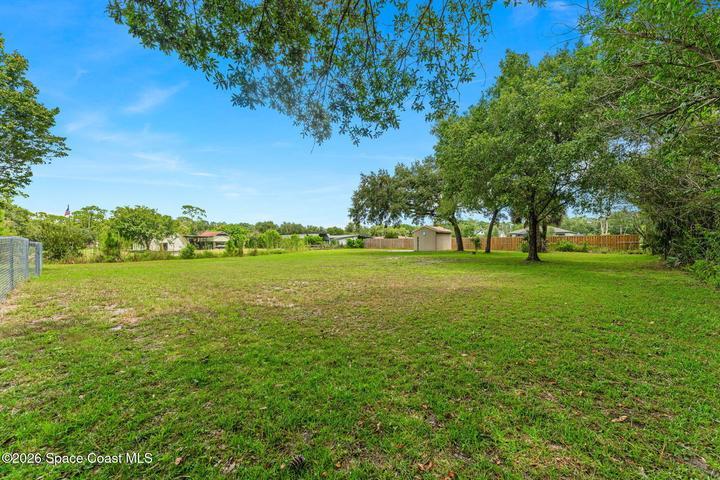 Open yard with room for outdoor activities and customization