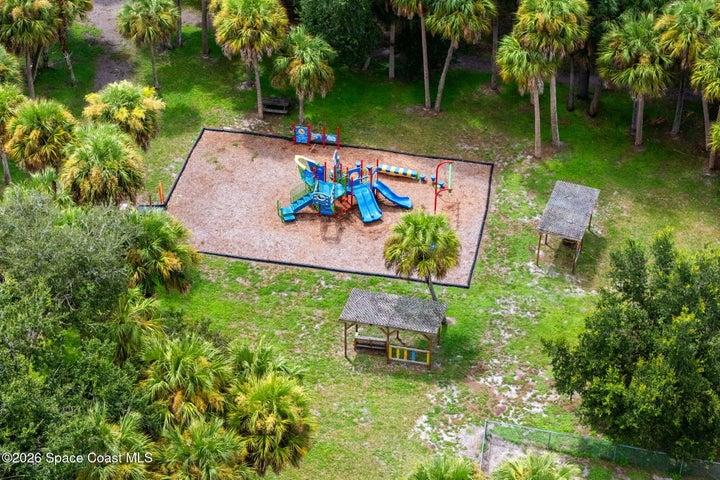 Playground near for little ones!