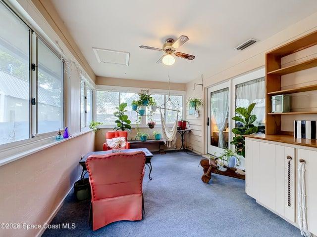 Enclosed Bonus Room