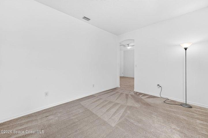 Front bonus room