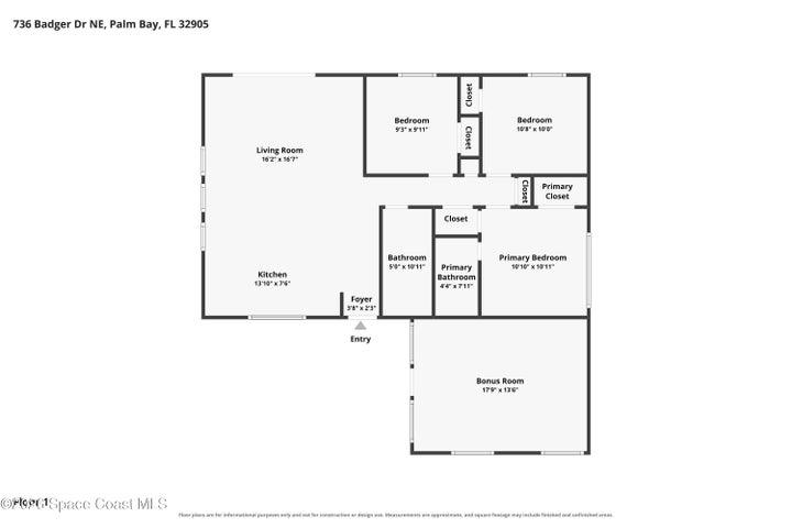 736 Badger Drive NE, Palm Bay, FL, 32905 photo 4