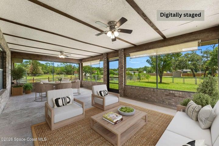 Rear Porch