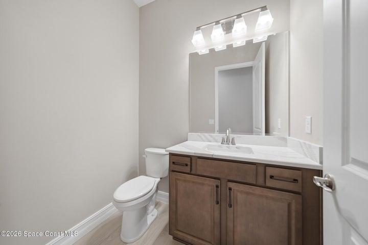 downstairs half guest bathroom