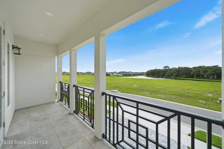 second story balcony