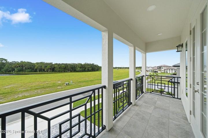 second story balcony