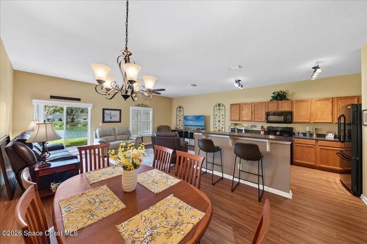 Open Kitchen to Dining Room