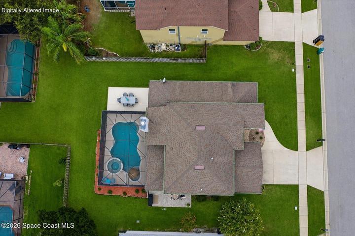 Aerial Shot: Top view