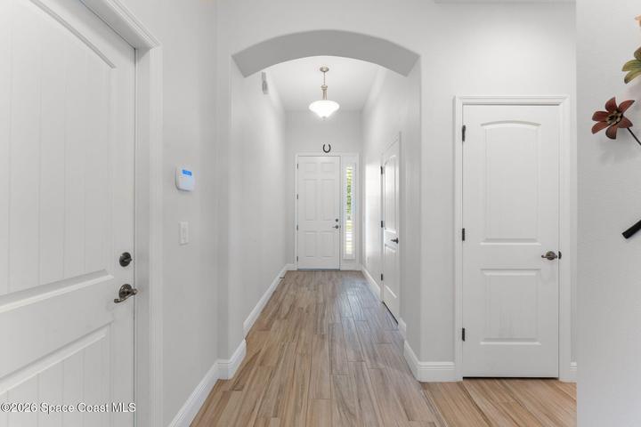Beautiful entryway leading into the heart of the home