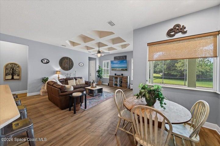 LIVING ROOM / EAT IN KITCHEN