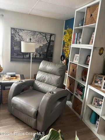 MORE SEATING AND A BOOKCASE