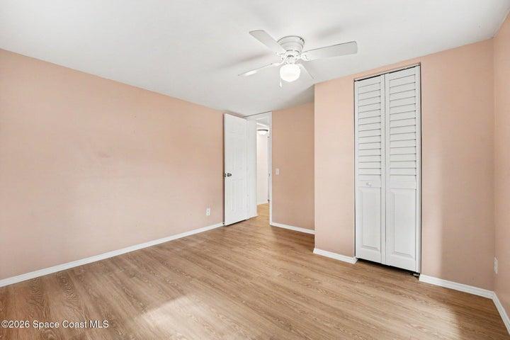 Ceiling Fan in Bedroom