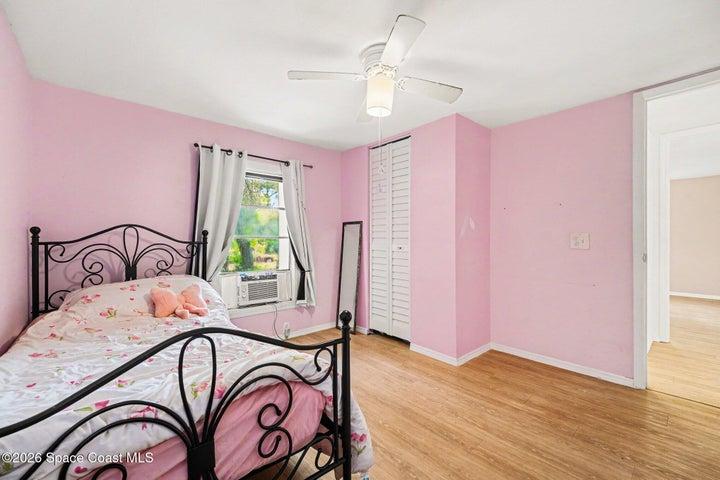 Ceiling Fan in Bedroom