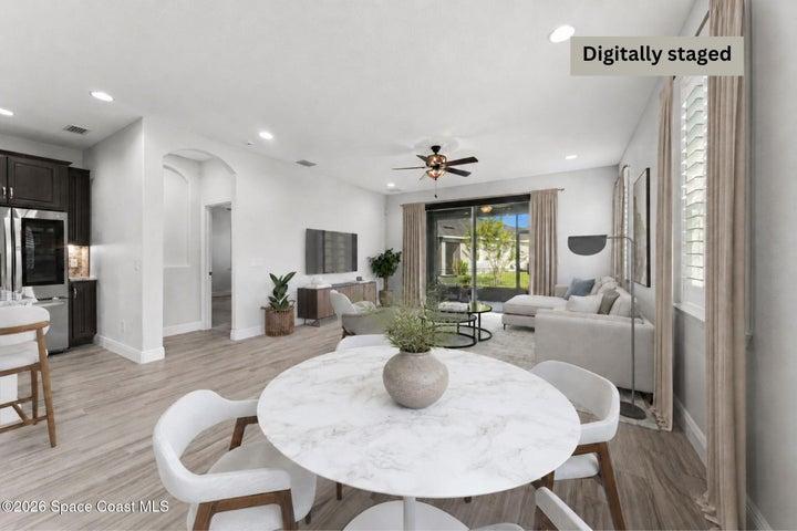 Comfortable living area with seamless flow to adjoining spaces.