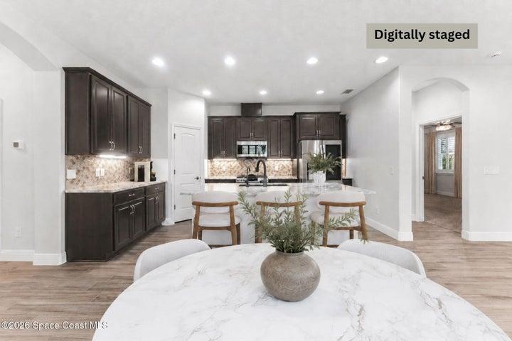 Inviting kitchen designed for convenience and style