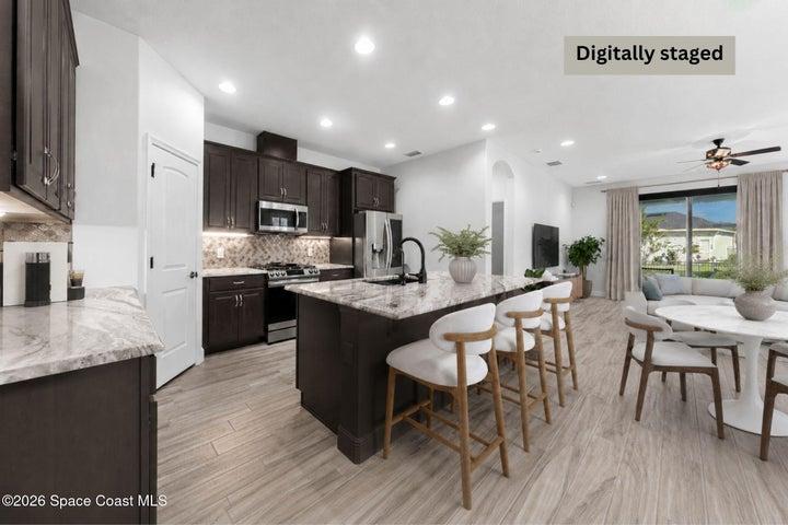 Functional layout perfect for everyday cooking and entertaining