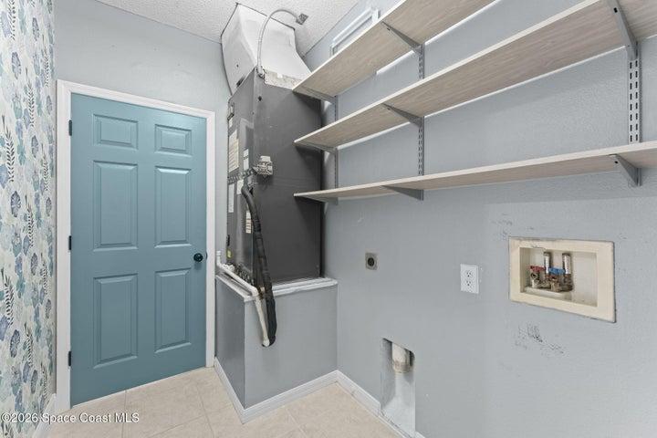 Indoor Laundry Room
