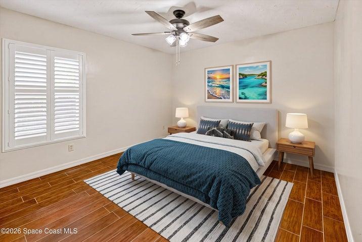 Virtually Staged in bedroom 2
