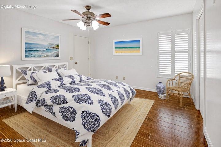 Virtually Staged in primary bedroom
