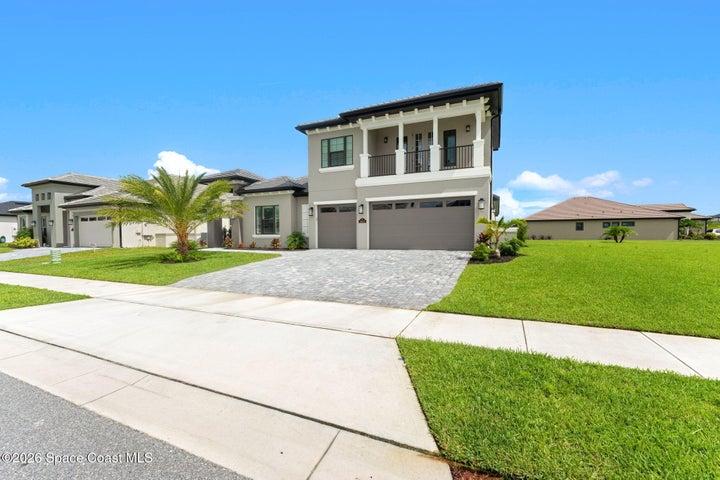 Front exterior view capturing the home’s warm and welcoming appearance