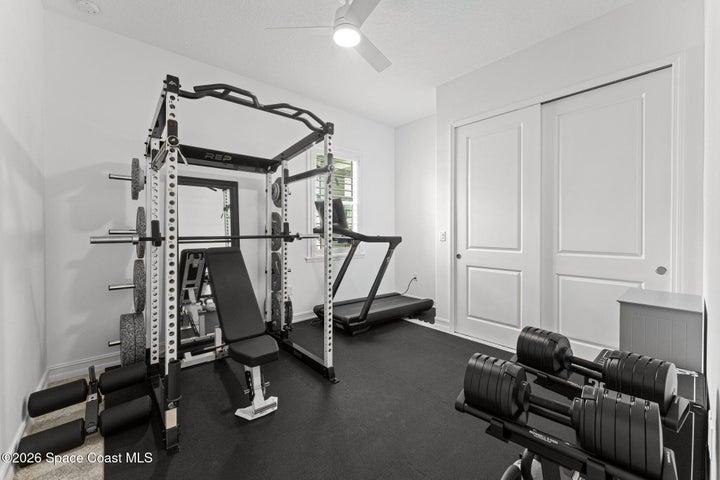 Gym Area / Bedroom 4