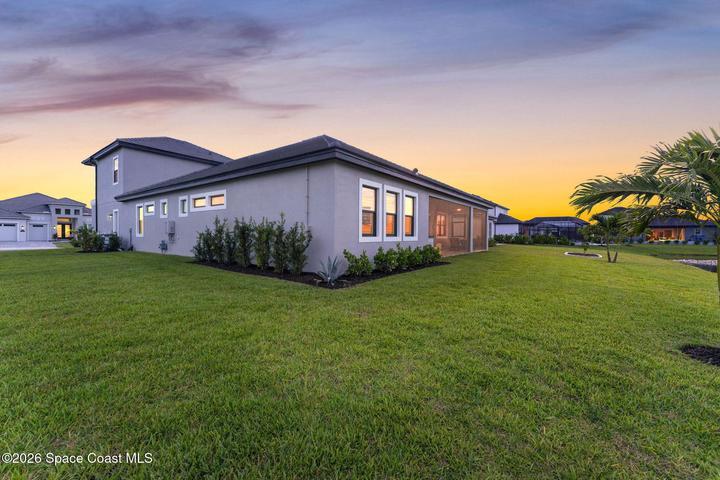 Spacious backyard ideal for relaxing or entertaining