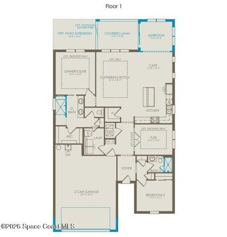 Floor Plan - Floor One