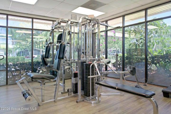 fitness center