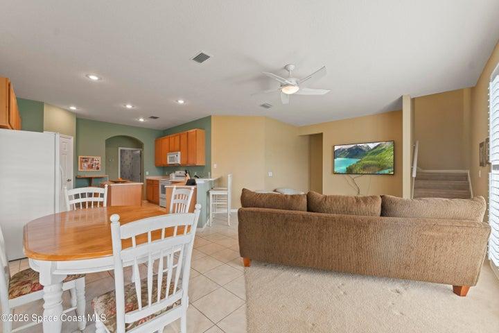Family Room ~ Water Views!