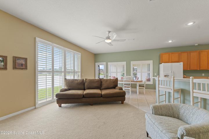 Family Room ~ Water Views!