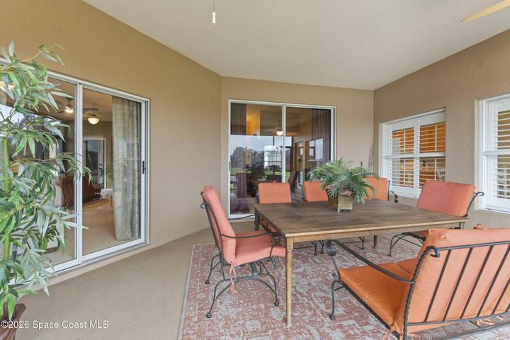 Back Patio- Water Views!
