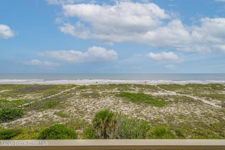 Ocean View from the Rear Balcony - The Sands #402