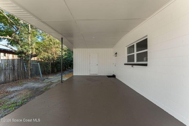 Rear Porch